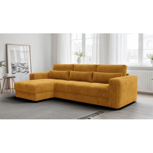Canapé D’angle 4 Places Gauche Oli, Safran