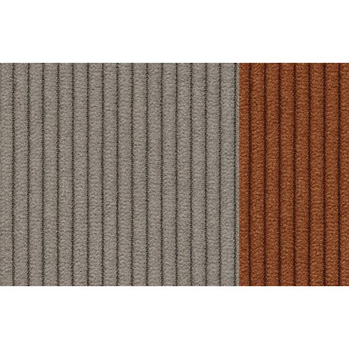 Fauteuil En Velours Côtelé Oli, Taupe