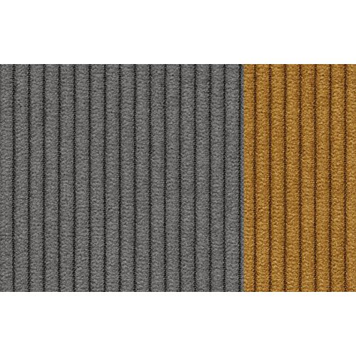 Fauteuil En Velours Côtelé Oli, Gris Foncé