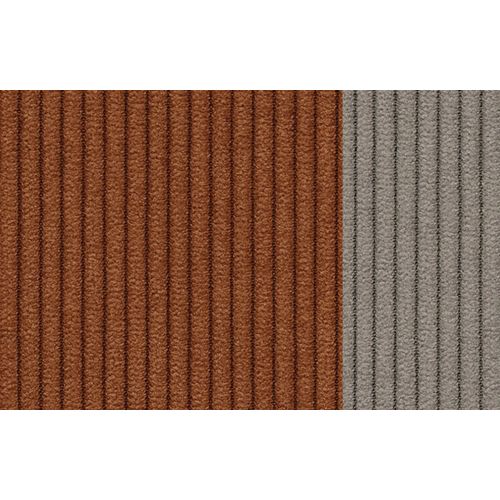 Fauteuil En Velours Côtelé Oli, Orange