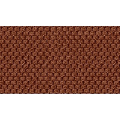 Canapé D'angle Droit 3 Places Mellow, Tissu Orange