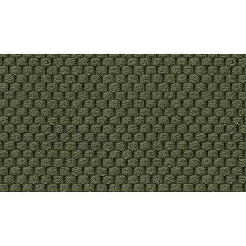 Canapé D'angle Droit 3 Places Mellow, Tissu Vert