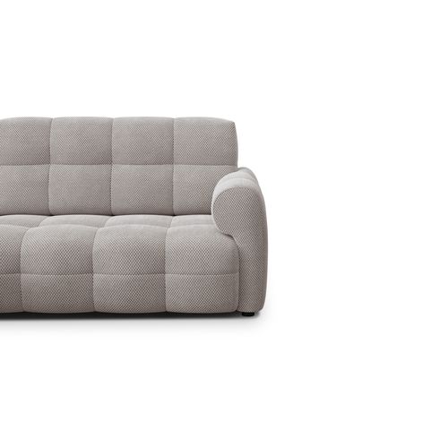 Canapé D'angle Gauche 3 Places Mellow, Tissu Beige