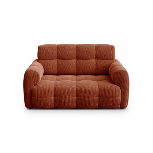 Canapé 2 Places Mellow, Tissu Orange