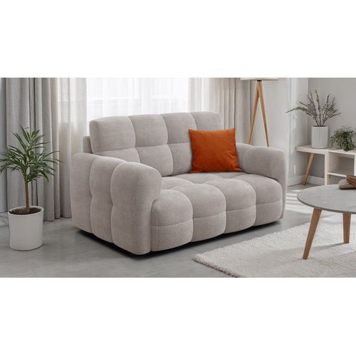Canapé 2 Places Mellow, Tissu Beige