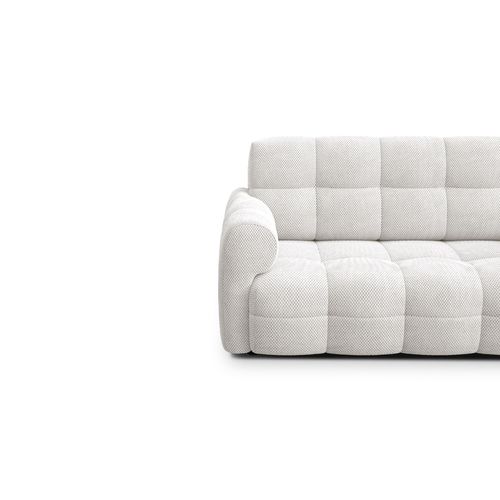 Canapé 2,5 Places Mellow, Tissu Crème