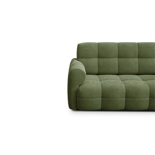 Canapé 2,5 Places Mellow, Tissu Vert