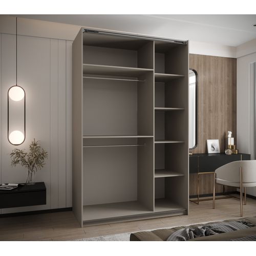 Armoire Lux 2 à Portes Coulissantes 245,5 150 64 2 Portes