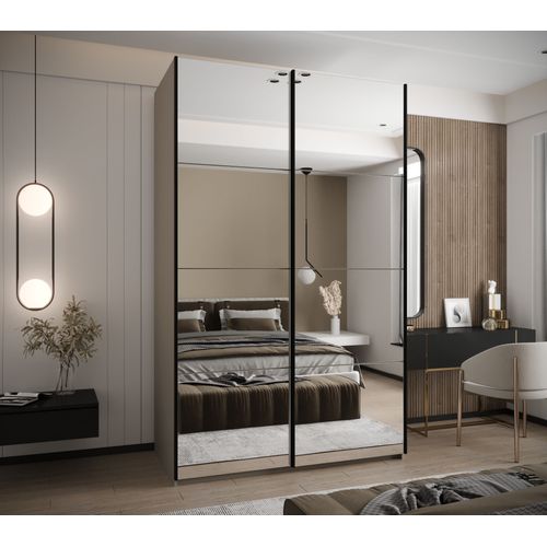 Armoire Lux 2 à Portes Coulissantes 245,5 150 64 2 Portes