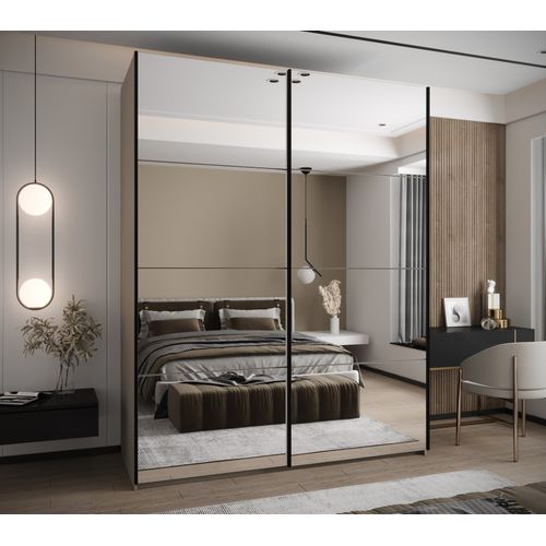 Armoire Lux 2 à Portes Coulissantes 245,5 190 64 2 Portes