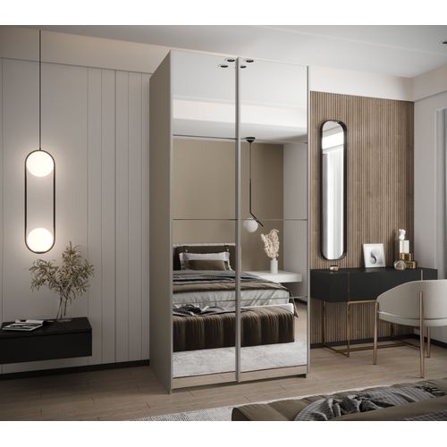 Armoire Lux 2 à Portes Coulissantes 245,5 100 64 2 Portes