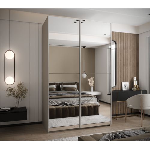 Armoire Lux 2 à Portes Coulissantes 245,5 150 64 2 Portes