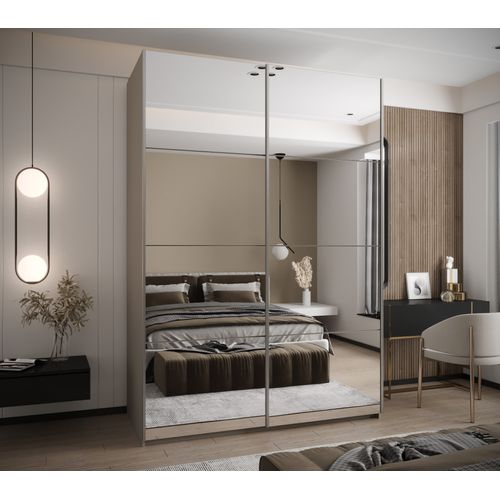 Armoire Lux 2 à Portes Coulissantes 245,5 180 64 2 Portes