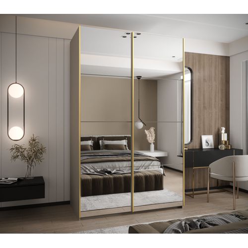 Armoire Lux 2 à Portes Coulissantes 245,5 160 64 2 Portes