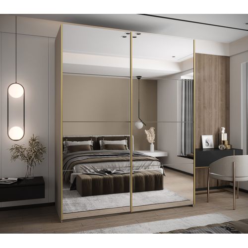 Armoire Lux 2 à Portes Coulissantes 245,5 200 64 2 Portes