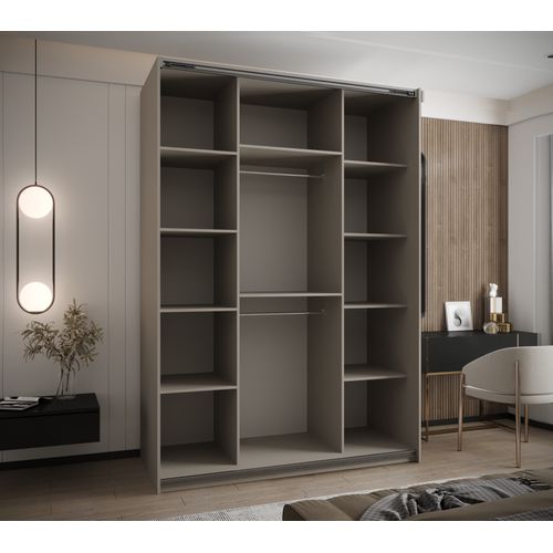 Armoire Lux 3 à Portes Coulissantes 245,5 170 64 2 Portes