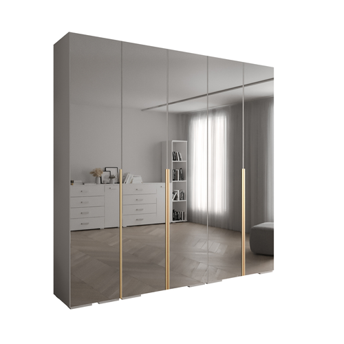Armoire Miroir Inova 1 250/47/236,7 5 Portes (blanc)