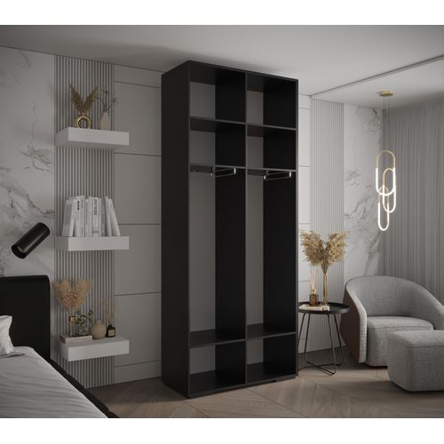 Armoire Miroir Inova 1 100/47/236,7  6 Portes (noir)