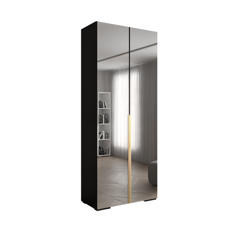 Armoire Miroir Inova 1 100/47/236,7  6 Portes (noir)