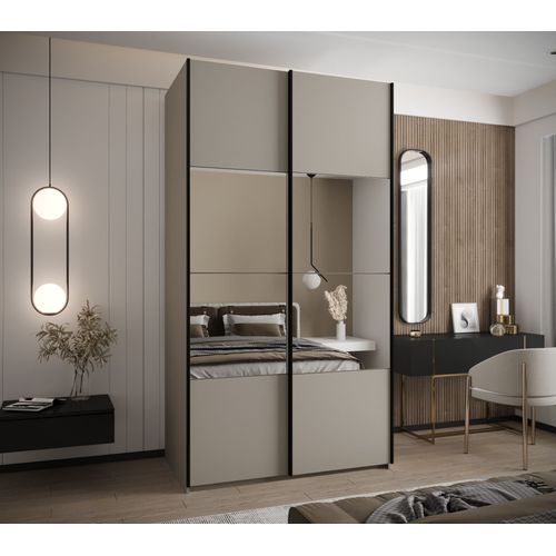 Armoire Lux 4 à Portes Coulissantes 245,5 140 64 2 Portes