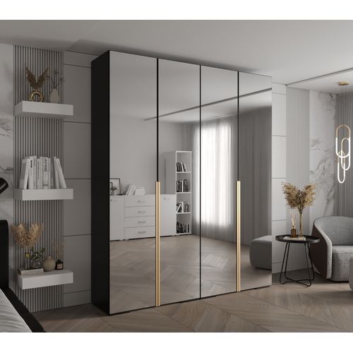 Armoire Miroir Inova 1 200/47/236,7 4 Portes (noir)
