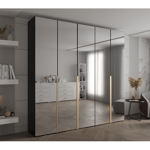 Armoire Miroir Inova 1 250/47/236,7 5 Portes (noir)