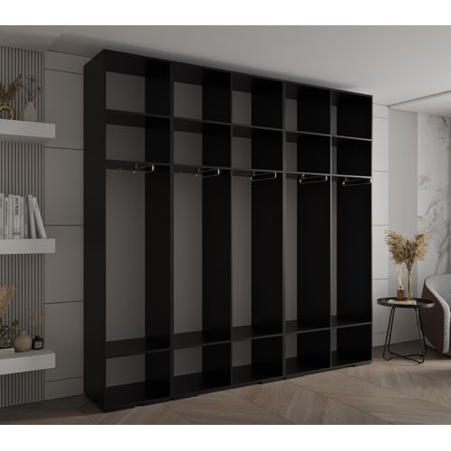 Armoire Miroir Inova 1 250/47/236,7 5 Portes (noir)