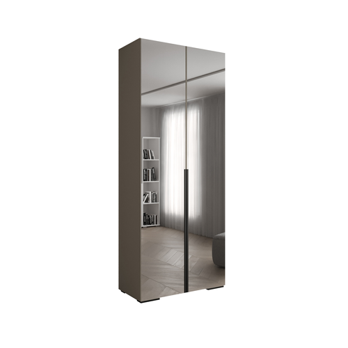 Armoire Miroir Inova 1 100/47/236,7 2 Portes (cachemire)