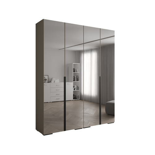 Armoire Miroir Inova 1 200/47/236,7 4 Portes (cachemire)