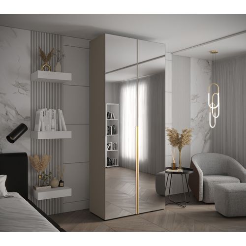 Armoire Miroir Inova 1 100/47/236,7 2 Portes (cachemire)