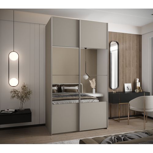 Armoire Lux 4 à Portes Coulissantes 245,5 140 64 2 Portes