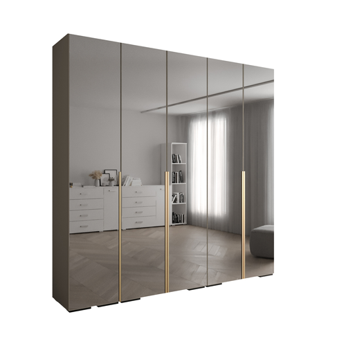 Armoire Miroir Inova 1 250/47/236,7 5 Portes (cachemire)