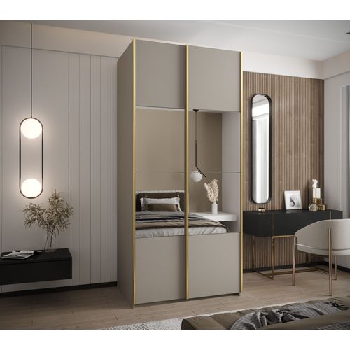 Armoire Lux 4 à Portes Coulissantes 245,5 120 64 2 Portes