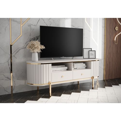 Meuble TV New York 50,5/151/40 (blanc)