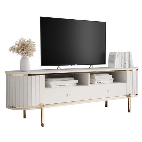 Meuble TV New York 50,5/181/40 (blanc)