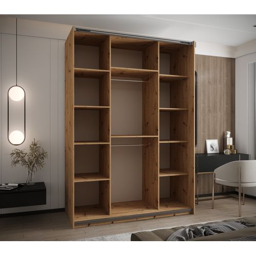 Armoire Lux 2 à Portes Coulissantes 245,5 170 64 2 Portes