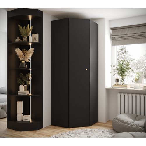 Armoire Inova 2 81,7/47/236,7 1 Portes (noir)