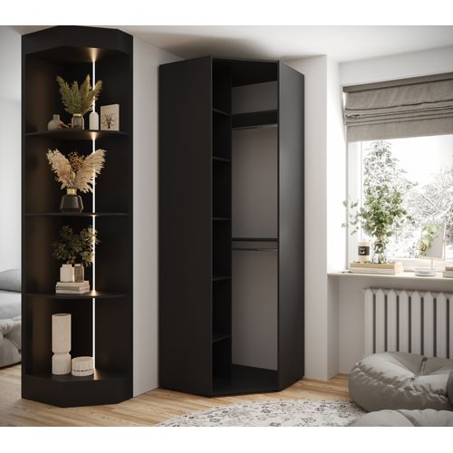 Armoire Inova 2 81,7/47/236,7 1 Portes (noir)