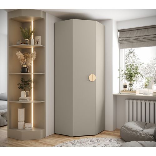 Armoire Inova 4 81,7/47/236,7 1 Portes (cachemire)
