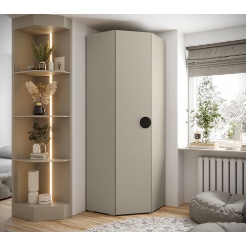 Armoire Inova 4 81,7/47/236,7 1 Portes (cachemire)