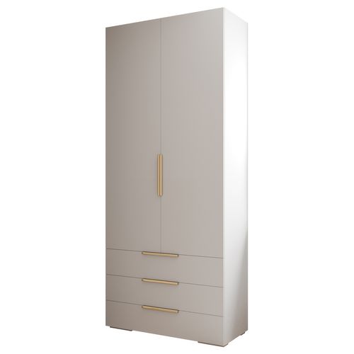 Armoire Inova 1 100/47/236,7 2 Portes (blanc)