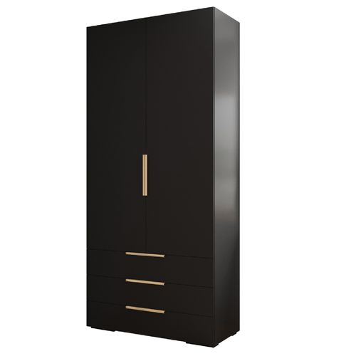 Armoire Inova 1 100/47/236,7 2 Portes (noir)
