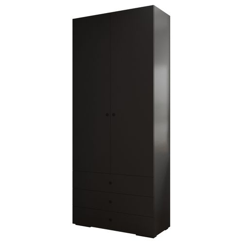 Armoire Inova 2 100/47/236,7 2 Portes (noir)