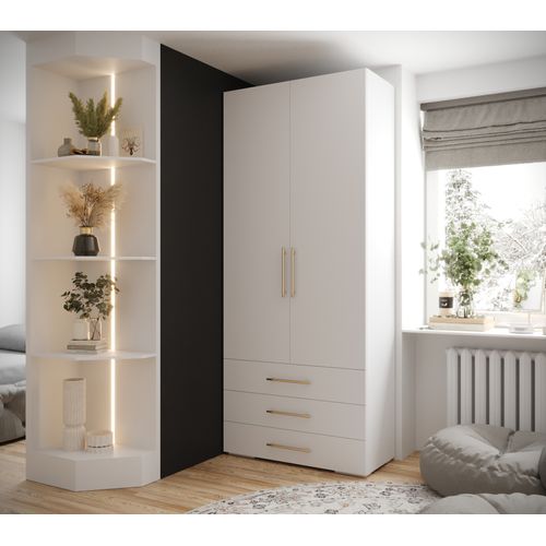 Armoire Inova 3 100/47/236,7 2 Portes (blanc)
