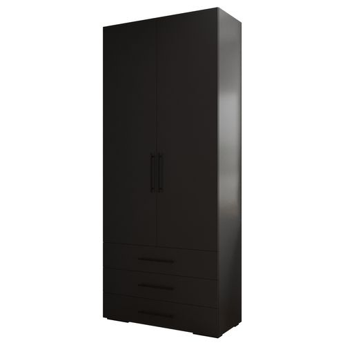 Armoire Inova 3 100/47/236,7 2 Portes (noir)