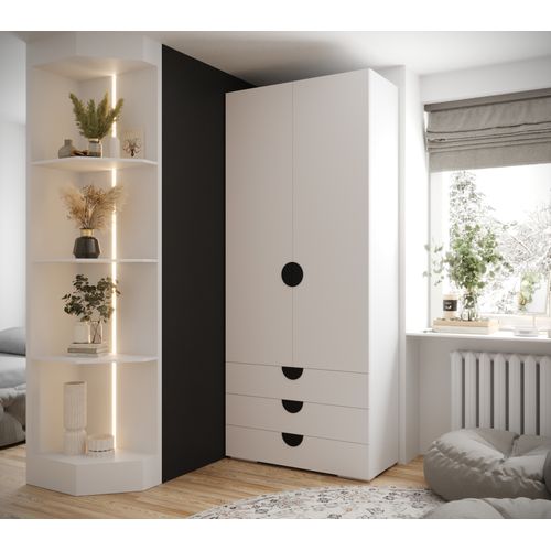 Armoire Inova 4 100/47/236,7 2 Portes (blanc)