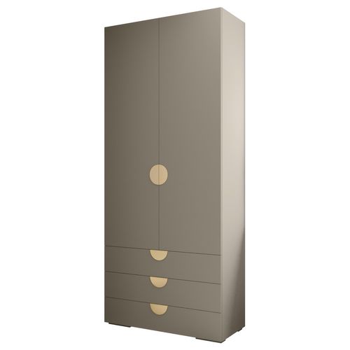 Armoire Inova 4 100/47/236,7 2 Portes (cachemire)