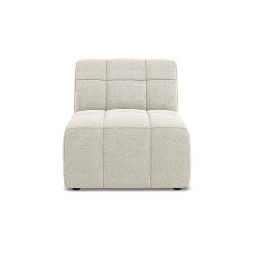 Fauteuil Pour Canapé Modulable Aloha En Tissu Bouclette Sable