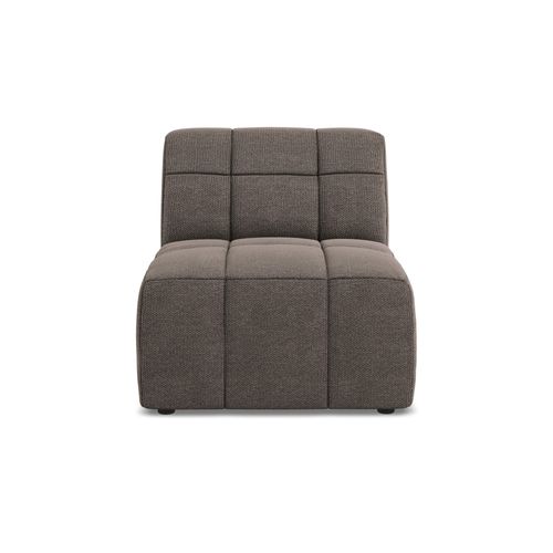 Fauteuil Pour Canapé Modulable Aloha En Tissu Bouclette Choolat