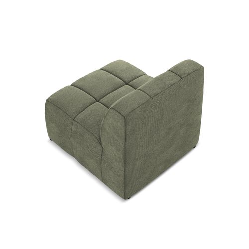 Fauteuil Pour Canapé Modulable Aloha En Tissu Bouclette Olive